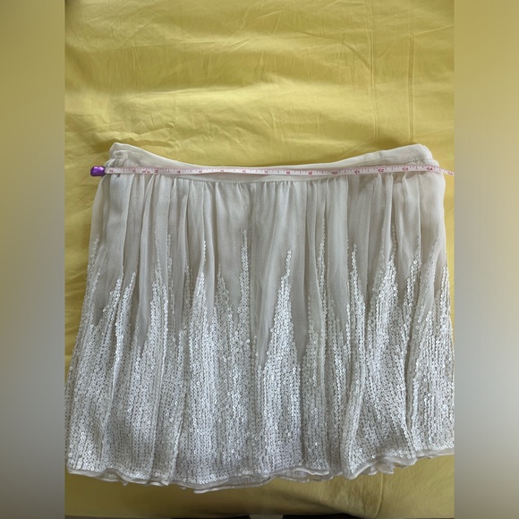 Joseph 100% silk with sequins skirt - Picture 1 of 7